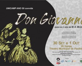 ‘Sinfônica da Unicamp’ e ‘Ópera Estúdio’ apresentam ‘Don Giovanni’, de Mozart